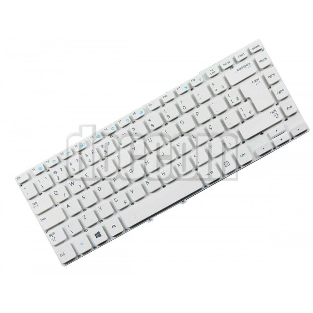 Teclado P Samsung Branco Np E E Xxxx Np E E Xxxx Np E V Xxxx